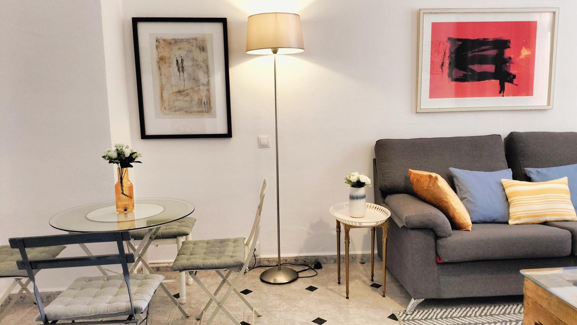 Bonito Apartamento De Dos Dormitorios En El Centro Y Calle San Miguel Торремолинос Экстерьер фото